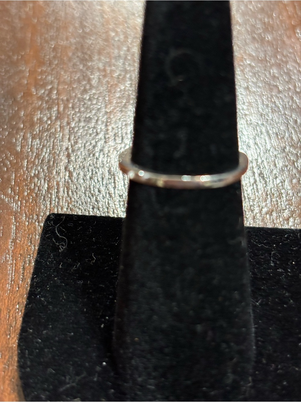 Sparkling Clear Emerald-Cut Halo Ring in Silver Tone. Size 6. - Picture 15 of 15